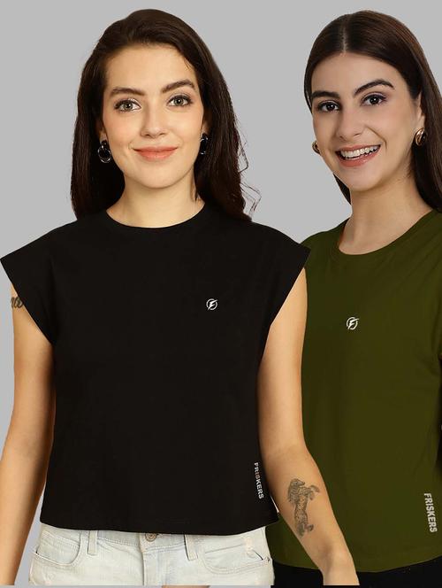 women's t-shirt combo - 20490684 - Very Small Image - 1