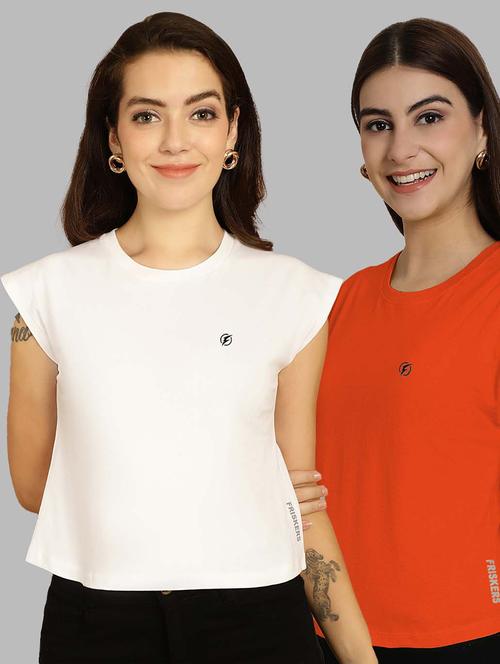 women's t-shirt combo - 20490688 - Very Small Image - 1