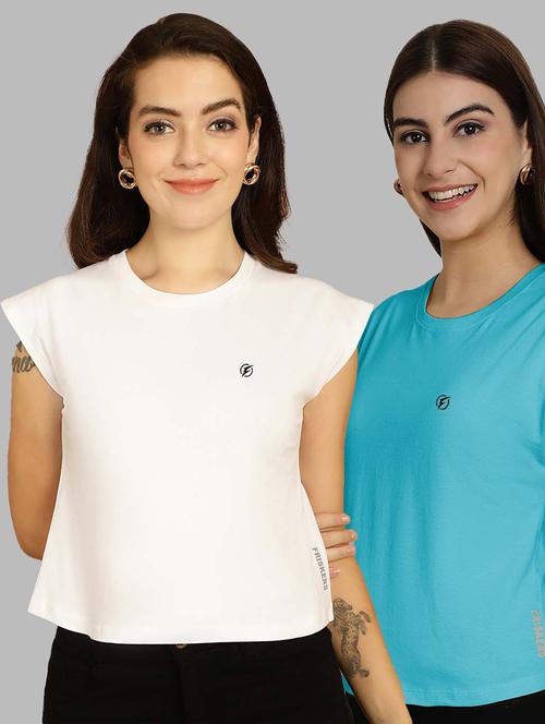 women's t-shirt combo - 20490692 - Very Small Image - 1