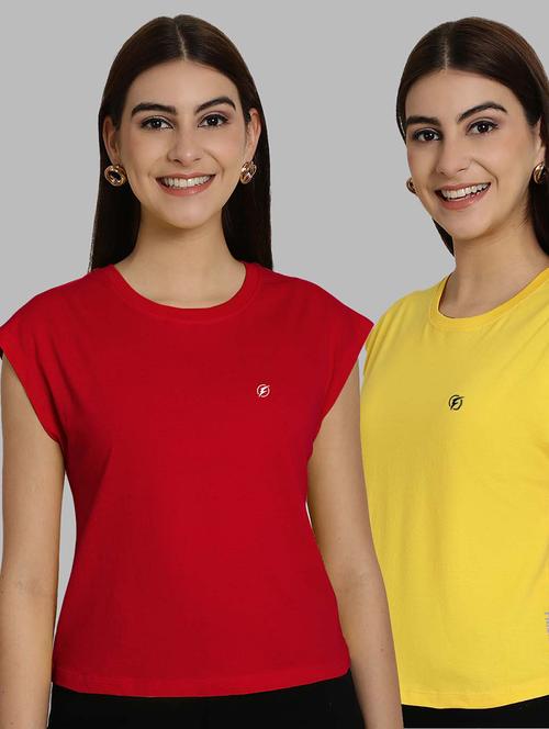 women's t-shirt combo - 20490699 - Very Small Image - 1