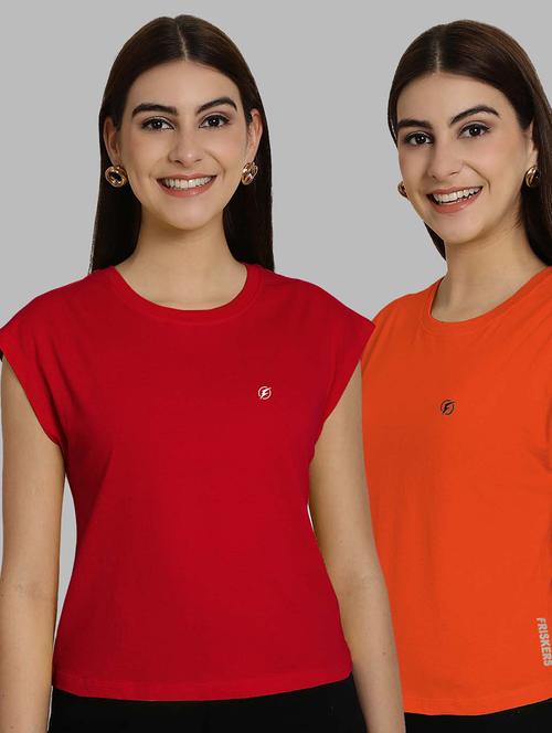 women's t-shirt combo - 20490700 - Very Small Image - 1