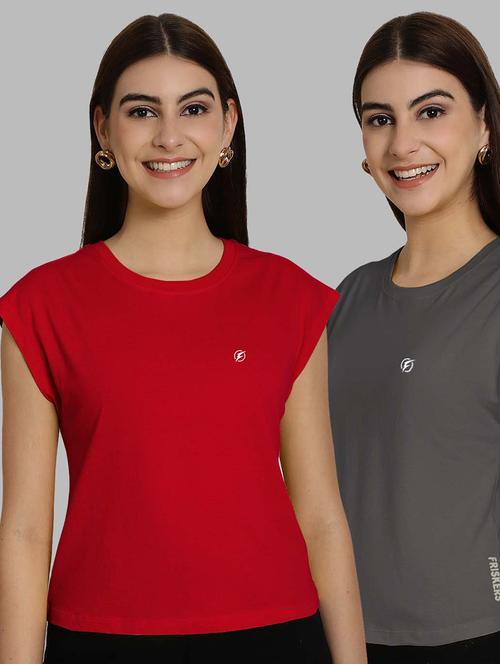 women's t-shirt combo - 20490710 - Very Small Image - 1