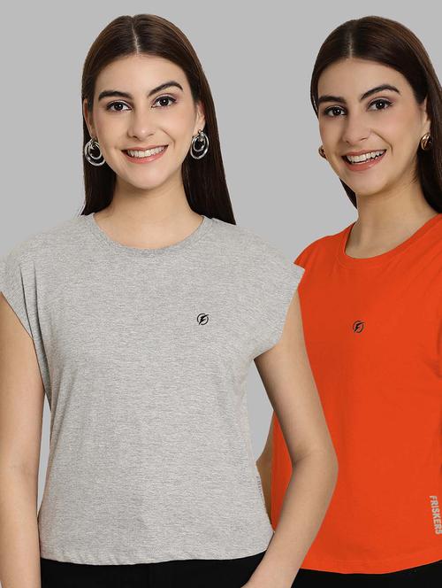 women's t-shirt combo - 20490711 - Very Small Image - 1