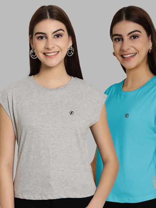 women's t-shirt combo - 20490715 - Very Small Image - 1