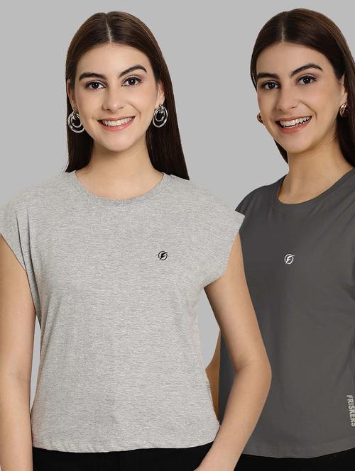 women's t-shirt combo - 20490721 - Very Small Image - 1