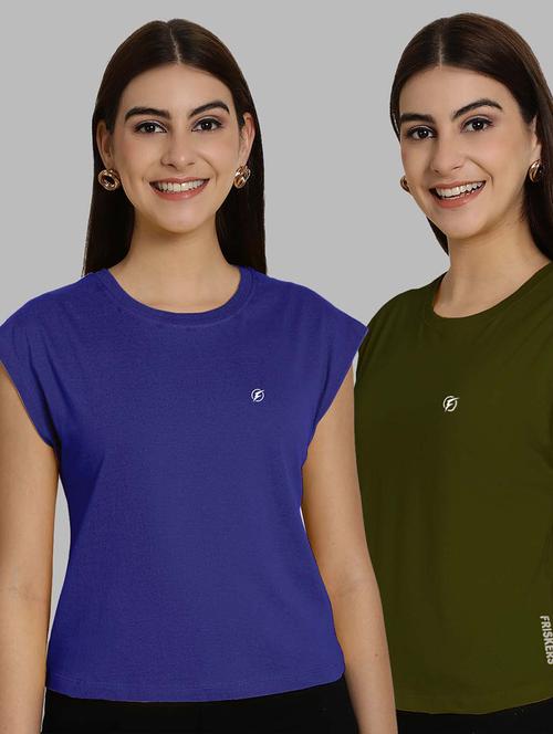 women's t-shirt combo - 20490730 - Very Small Image - 1
