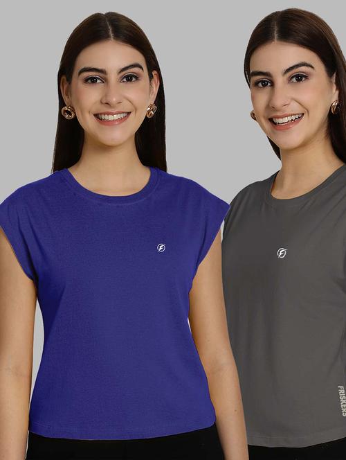 women's t-shirt combo - 20490731 - Very Small Image - 1