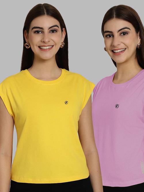 women's t-shirt combo - 20490732 - Very Small Image - 1
