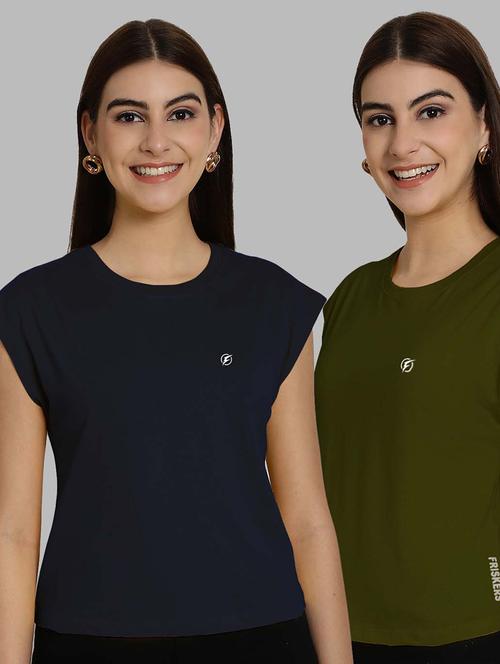 women's t-shirt combo - 20490765 - Very Small Image - 1