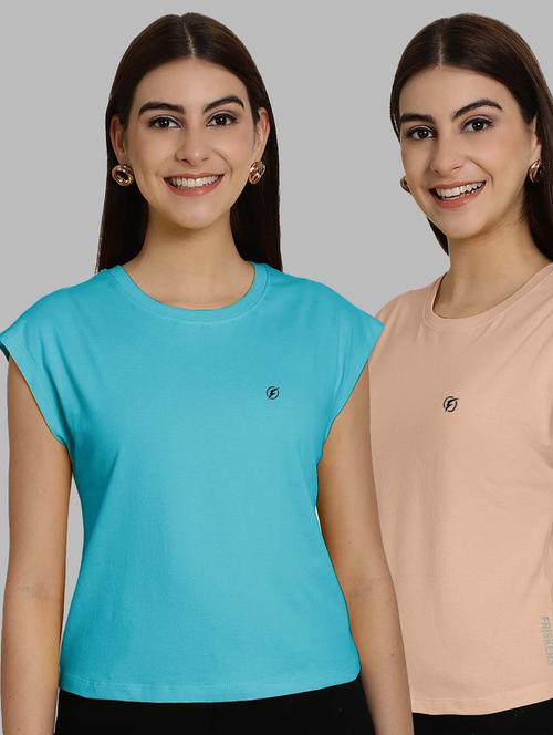 women's t-shirt combo - 20490767 - Very Small Image - 1