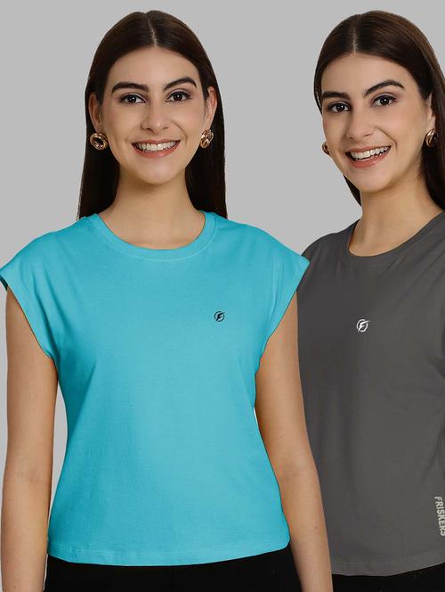 women's t-shirt combo - 20490770 - Very Small Image - 1