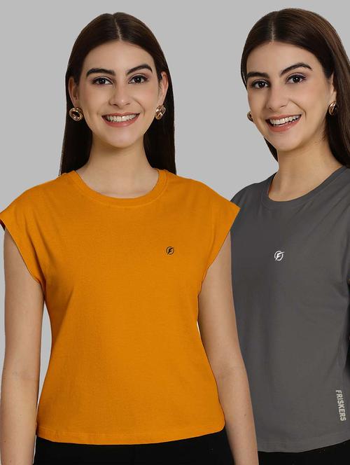 women's t-shirt combo - 20490775 - Very Small Image - 1