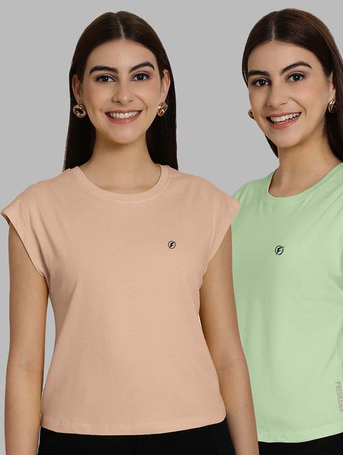 women's t-shirt combo - 20490776 - Very Small Image - 1