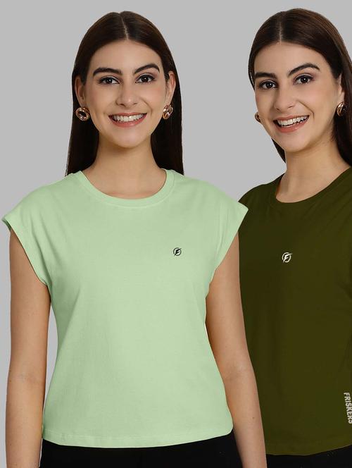 women's t-shirt combo - 20490779 - Very Small Image - 1