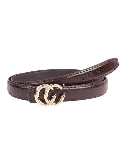 zevora leather belt for women and girls - 20496787 - Very Small Image - 1