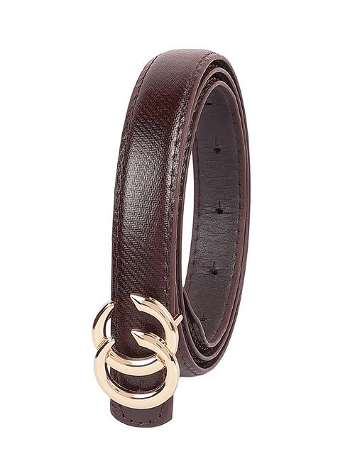 zevora leather belt for women and girls - 20496794 - Very Small Image - 1