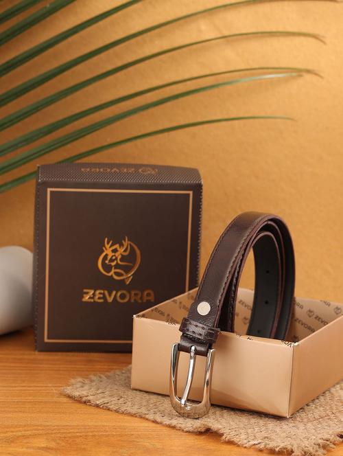 Zevora Women Leather Formal Belt - 20496860 - Very Small Image - 1
