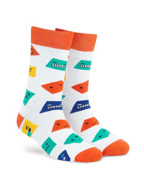 unisex multi colored above ankle length socks  - 20498134 - Very Small Image - 1