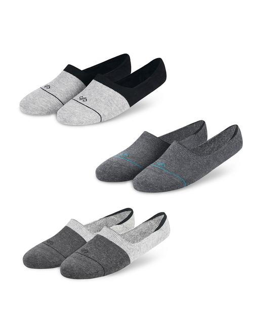 unisex color block no show socks combo - 20498155 - Very Small Image - 1