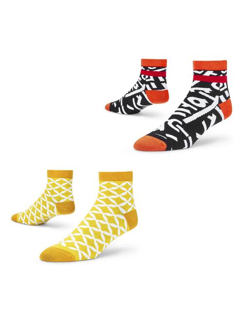 women set of 2 ankle length socks - 20498340 - Very Small Image - 1