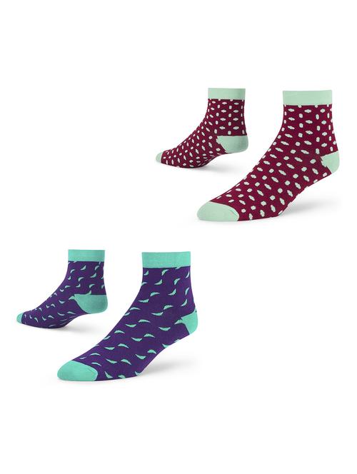 women set of 2 ankle length socks - 20498374 - Very Small Image - 1