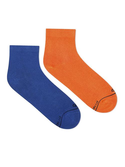 unisex solid ankle length socks combo - 20498551 - Very Small Image - 1