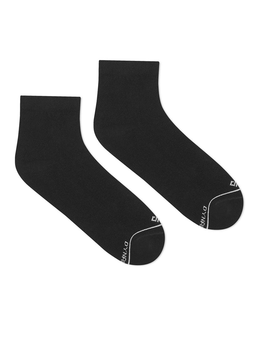 unisex solid ankle length socks combo - 20498556 - Standard Image - 2
