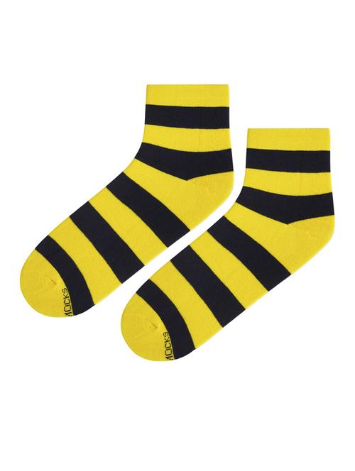 unisex striped ankle length socks - 20498581 - Very Small Image - 1
