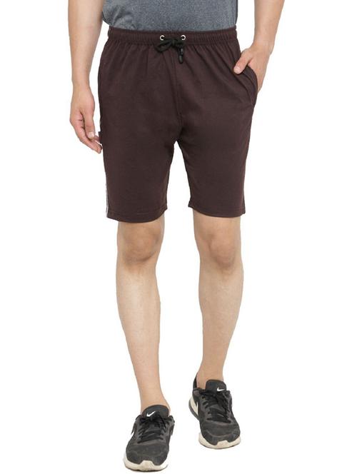 men solid cotton bermudas shorts - 20501588 - Very Small Image - 1