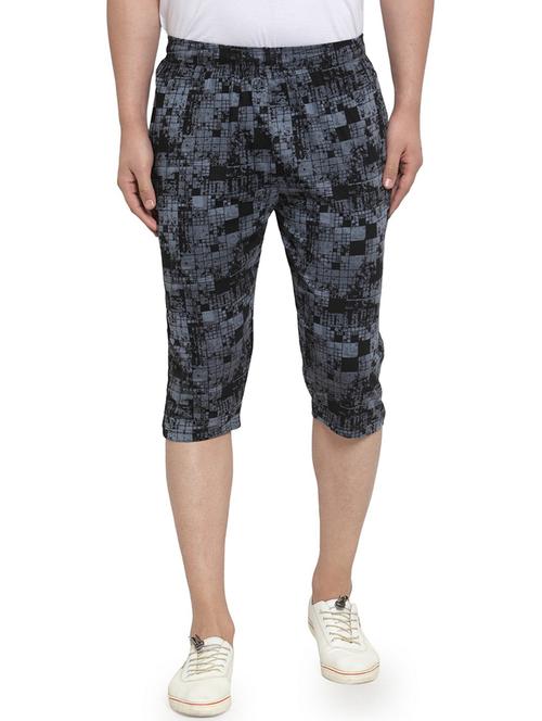 men mid rise cotton three- fourth - 20502106 - Very Small Image - 1