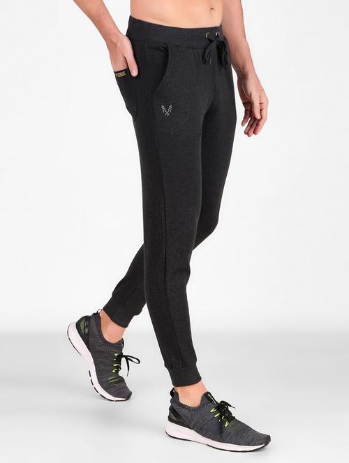 men black cotton blend joggers - 20502172 - Very Small Image - 1