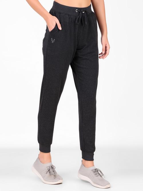 women solid jogger - 20502336 - Very Small Image - 1