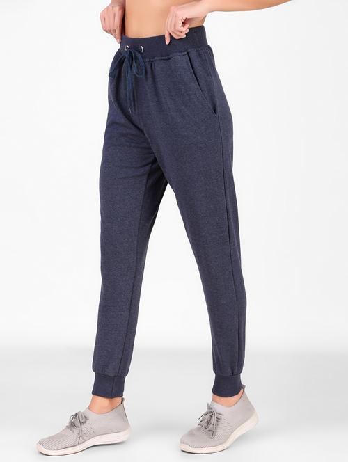 women solid jogger - 20502468 - Very Small Image - 1