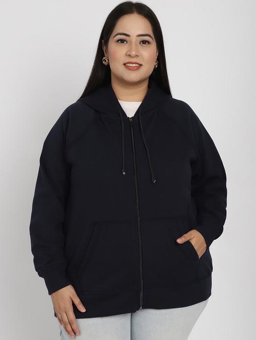 women hooded zipper sweatshirt - 20503786 - Very Small Image - 1