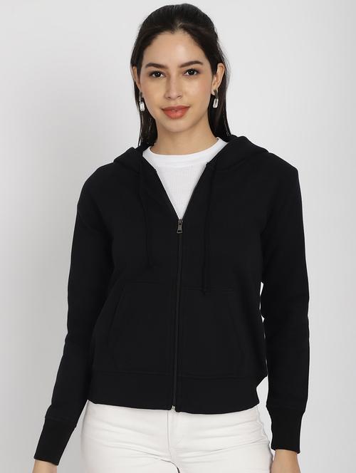 women hooded zipper sweatshirt - 20503792 - Very Small Image - 1
