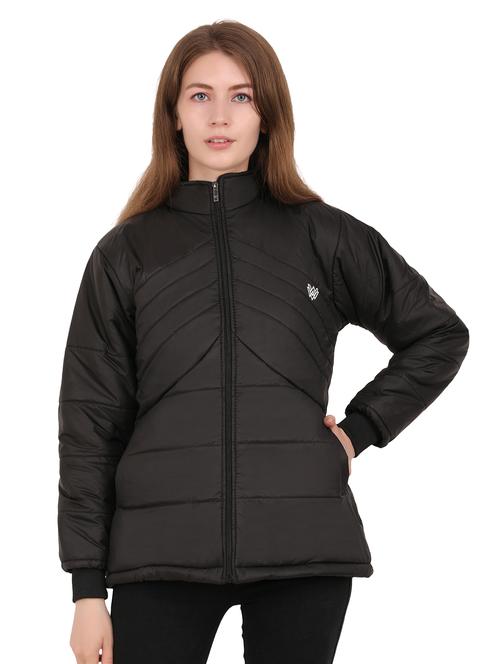 black long sleeve bomber jacket - 20503900 - Very Small Image - 1