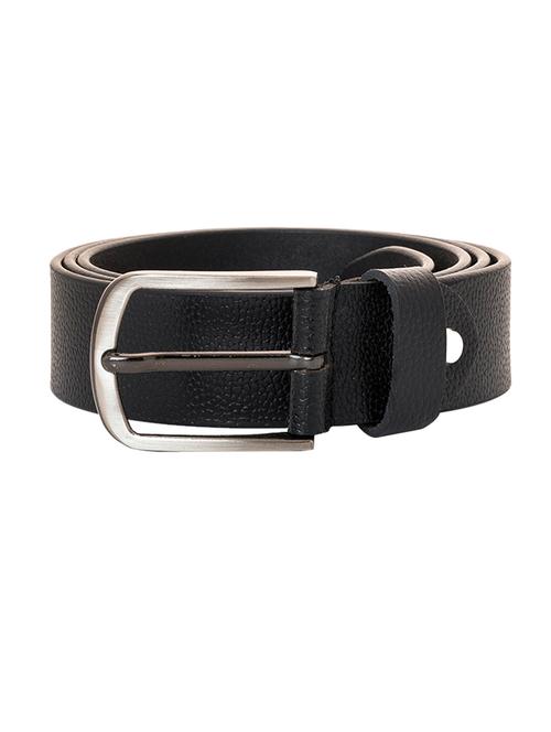 black leather belt - 20509011 - Very Small Image - 1