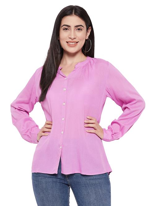 women solid shirt - 20511217 - Very Small Image - 1