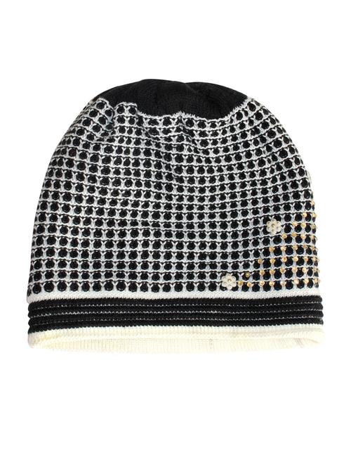 women's embellished woolen beanie cap  - 20511661 - Very Small Image - 1