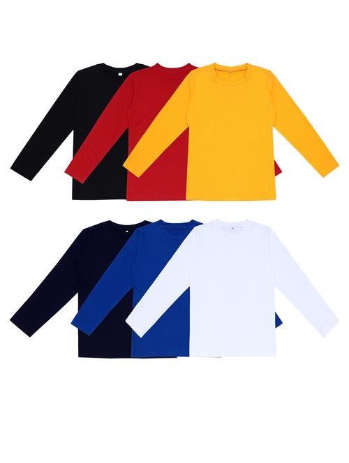 boys pack of 6 cotton t-shirt - 20519180 - Very Small Image - 1