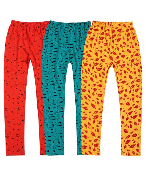 multi colored cotton legging - 20519291 - Very Small Image - 1