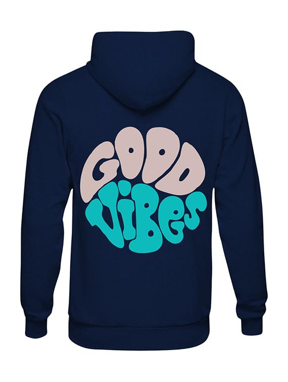 men navy blue fleece regular sweatshirt - 20526916 - Zoom Image - 1