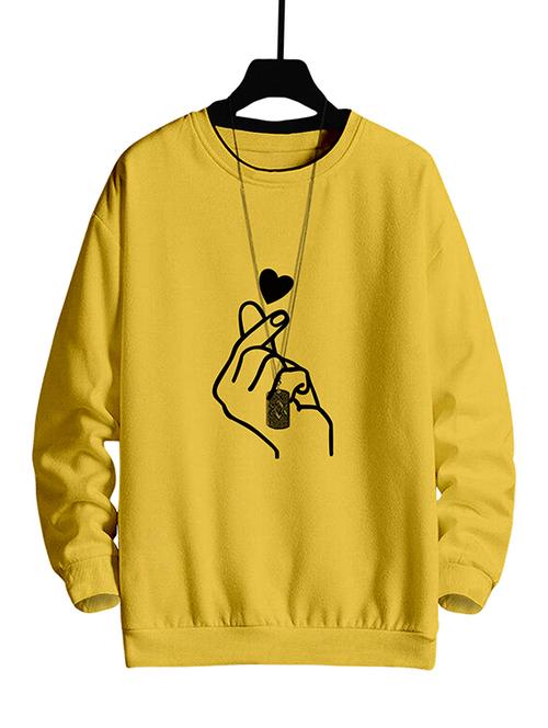 yellow long sleeve sweathshirt - 20532550 - Very Small Image - 1