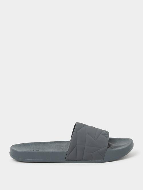 grey slip on sliders - 20533398 - Very Small Image - 1