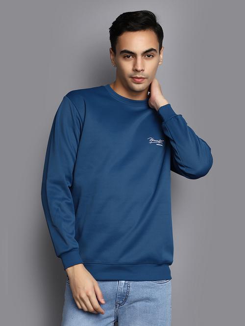 men logo print long sleeve sweatshirt - 20534103 - Very Small Image - 1
