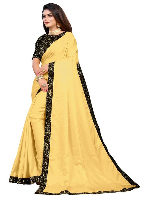 women's bordered royal blue colored saree - 20536914 - Very Small Image - 1