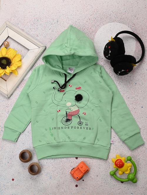 girls long sleeved graphic printed sweatshirt - 20538807 - Very Small Image - 1