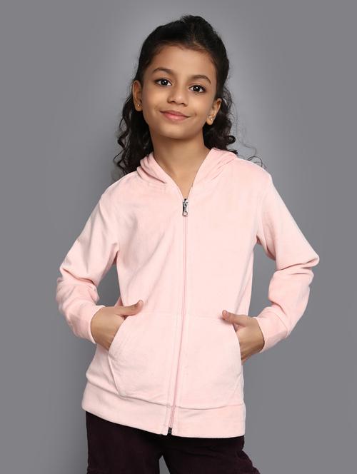 girls long sleeved solid sweatshirt - 20538808 - Very Small Image - 1