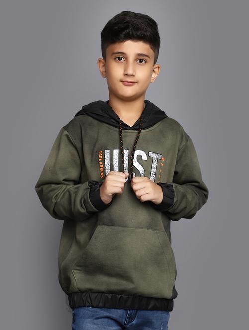boys long sleeved chest printed sweatshirt - 20538840 - Very Small Image - 1