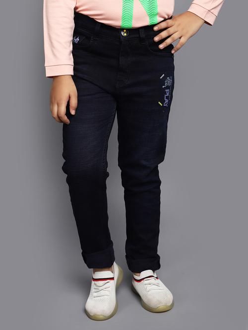 boy's printed slim fit jeans - 20539030 - Very Small Image - 1